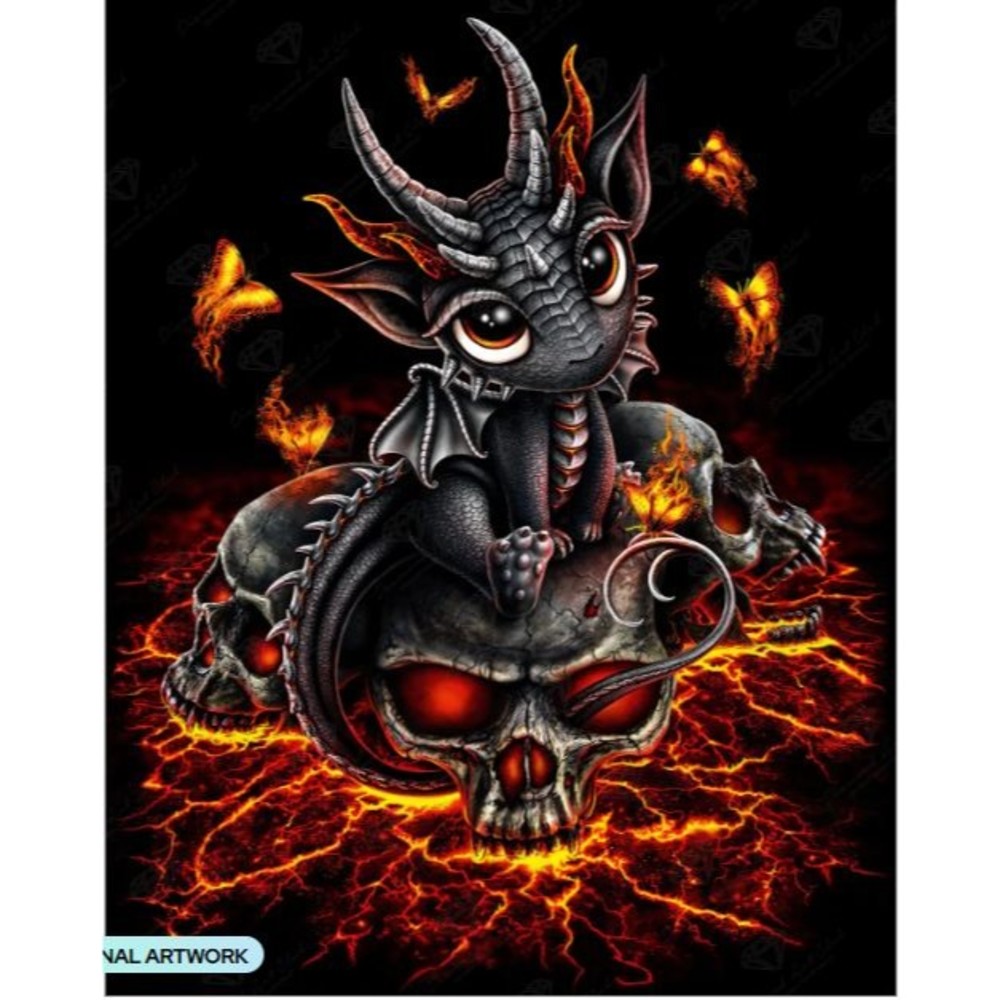 Diamond Art Club DAC Descendant of the Volcano by Sarah Richter (Sealed)